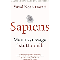 Sapiens: Mannkynssaga í stuttu máli (Icelandic Edition) book cover