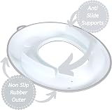 Babycurls Toilet Training Seat Non Slip Splash Guard Fits Oval/ Round view 6