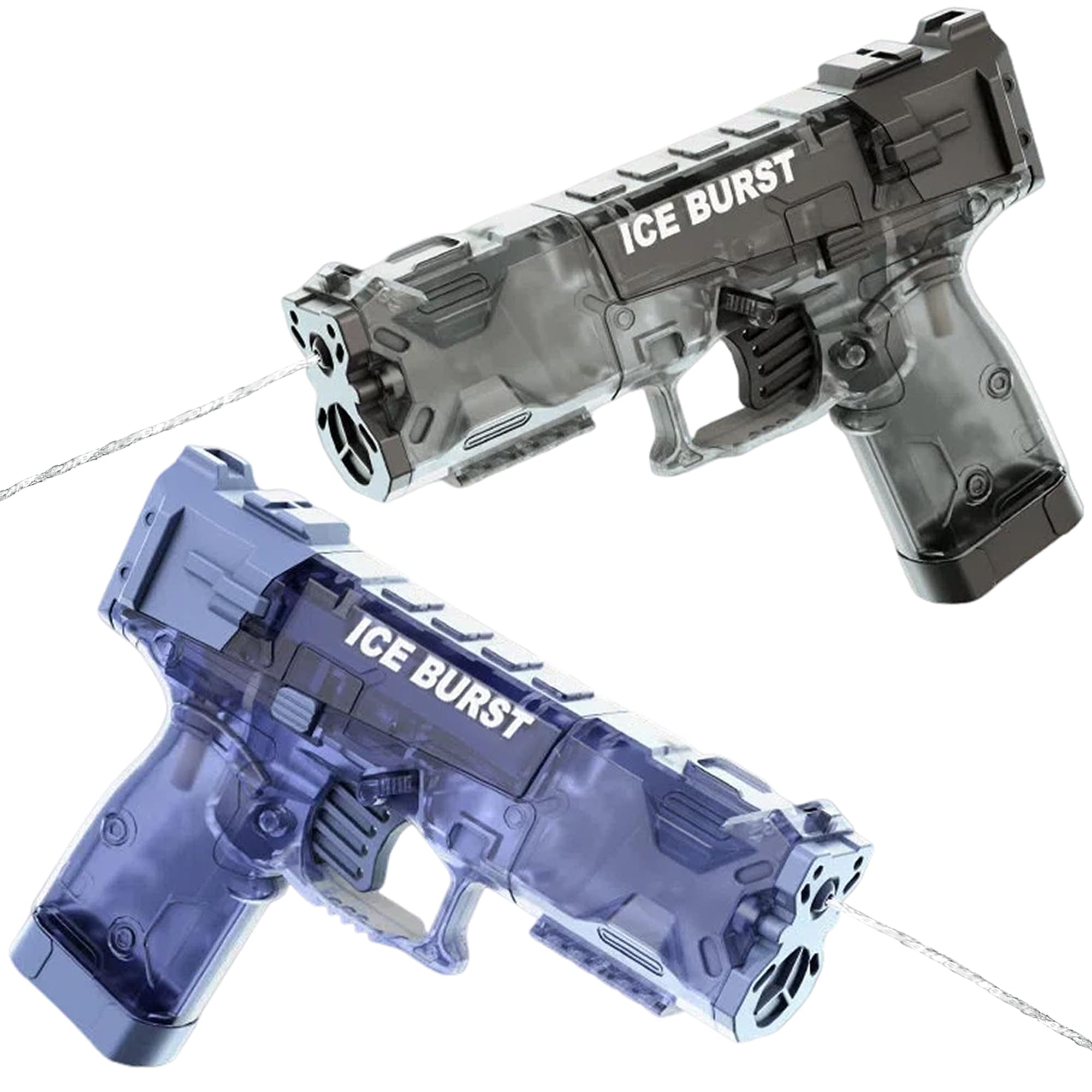 Water Guns for Kids, 2 Pack Mini Small Water Gun Pistol, Range up to 21-26 FT, High Powered Squirt Gun Summer Toys for Outdoor Beach Pool, for Boys and Girls