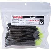 Yum Lures 5 Dinger Blk-Grn Pmpkn/Ch