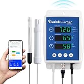 Bluelab Guardian Monitor Wi-Fi for Real-Time Monitoring | Real-Time pH, Temperature and Conductivity (TDS) - 3-in-1 Digital Meter for Hydroponic and Indoor Grow