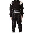 PM Sports Kids Juniors Karting Race Rally Go Kart Suits One Piece Suit Indoor/Outdoor Green