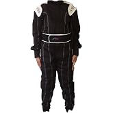 PM Sports Kids Juniors Karting Race Rally Go Kart Suits One Piece Suit Indoor/Outdoor Green