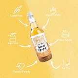 The Skinny Food Co Eggnog Barista Syrup 1L sugar free vanilla custard view 4