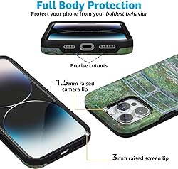 Casely iPhone 16 Pro Max Case Monet's Bridge