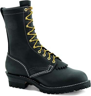 steel toe lineman boots
