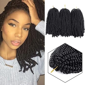 Buy Jarin Hair 3 Pieces Pack 8 Inch Spring Twist Hair Crochet