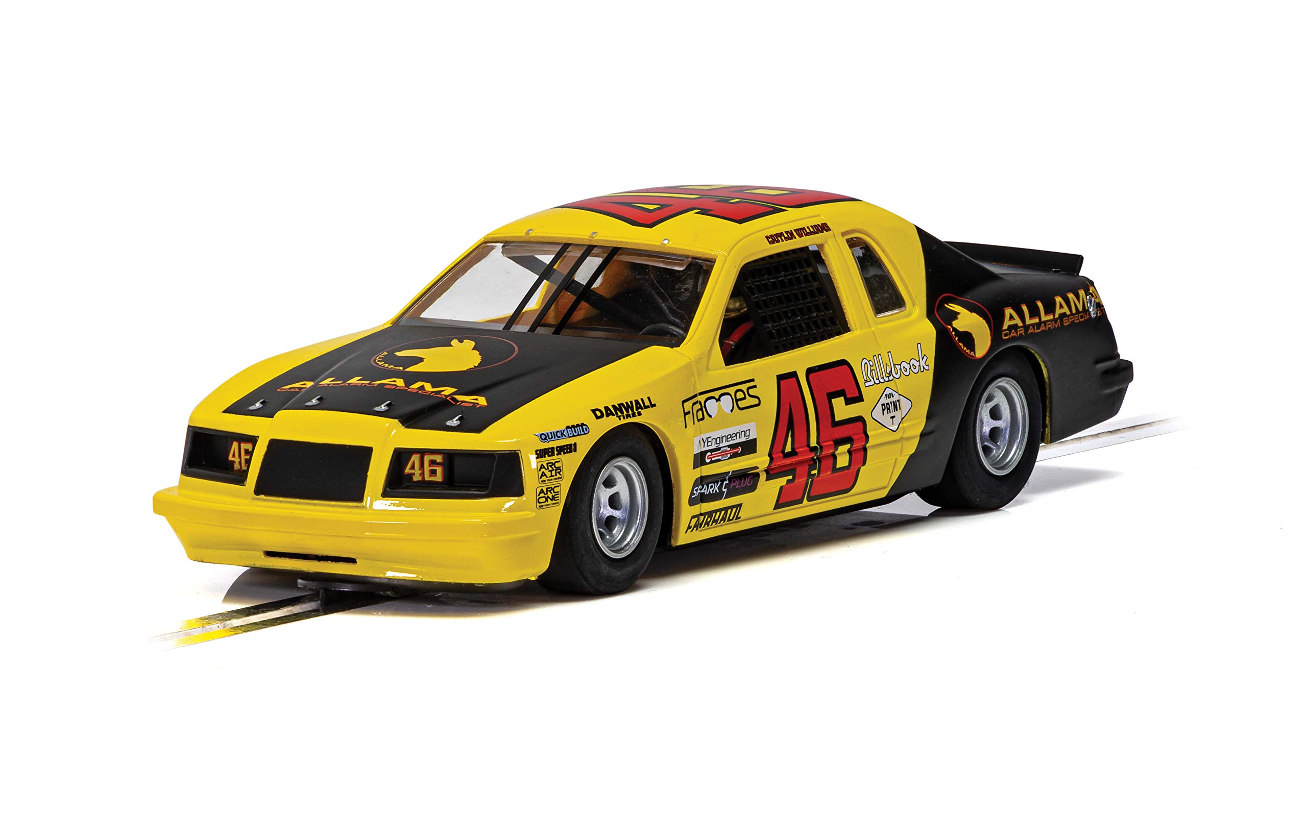 Scalextric C4088 Ford Thunderbird - Yellow & Black No.46 Car