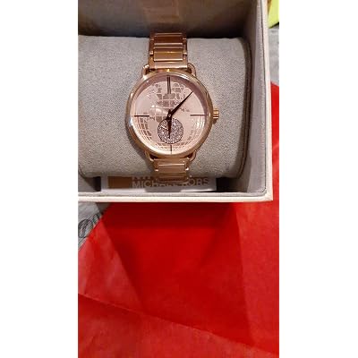 Portia Rose Gold Tone Satinless Steel 