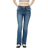 BlueMoment Skinny Jeans with Sequins for Petite Women Stretchy Mid Waisted Sparkle Jean Trendy Slim Fit Glitter Leggings