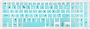 Keyboard Cover for Dell Inspiron 15 3000 5000 7000 Series/Dell Inspiron 17 5000 3000 Series/Dell G3 15 17 Series/Dell G5 15 Series/Dell G7 15 17 7786 7790 Series - Mint