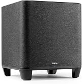 Denon Home Subwoofer, 8" Bass-Reflex Woofer for Home Theater, Black | Deep, Powerful Bass, Wireless Streaming, Pair with Denon Home 150/250/350 Speakers &amp; Sound Bar, Multi-Room Support