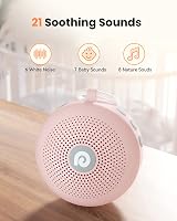 Dreamegg D11 Max White Noise Machine 21 Sounds Portable Battery Powered view 3