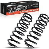 A-Premium Rear Suspension Coil Spring Set Compatible with Volkswagen | for Jetta 1999-2005, Golf 1999-2005, MK4, 2-Pack, Driver and Passenger Side, Restores Ride Height