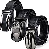 Barry.Wang Ratchet Belt 3 Buckles Gift Set Men