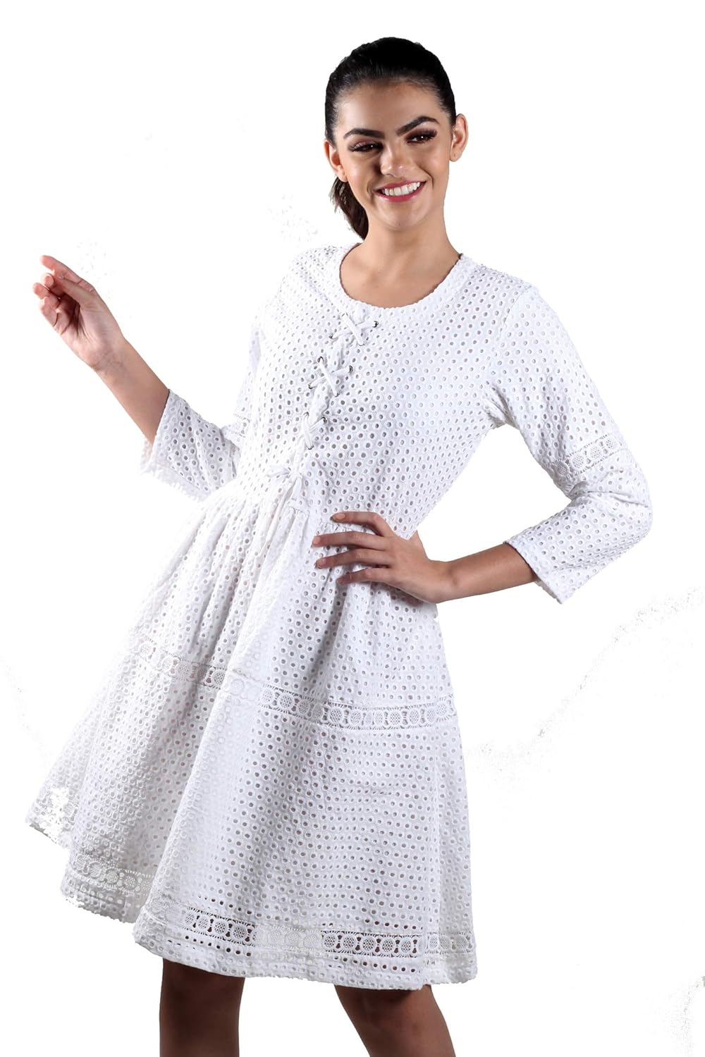 three fourth one piece dress