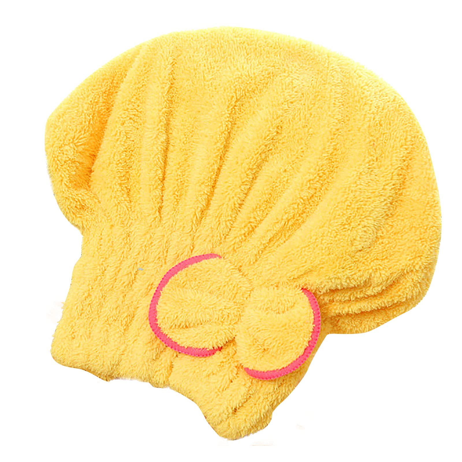 Rpporm Microfiber Hair Drying Caps Quick Dry Hair Towel Super Soft Absorbent Hair Towel Wrap No Frizz Hair Turban Coral Fleece Dry Hair Cap Bathing Wrapped Cap for Women Girls