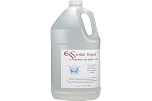 ESSENTIAL DEPOT Propylene Glycol - USP - Kosher - Food Grade - USP - Kosher - 8 lb 9 oz net wt in a 1 Gallon Safety Sealed HDPE Container with resealable Cap