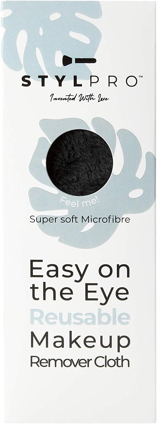 STYLPRO Soft Microfibre Makeup Remover Face Cloth, Reusable, Machine Washable