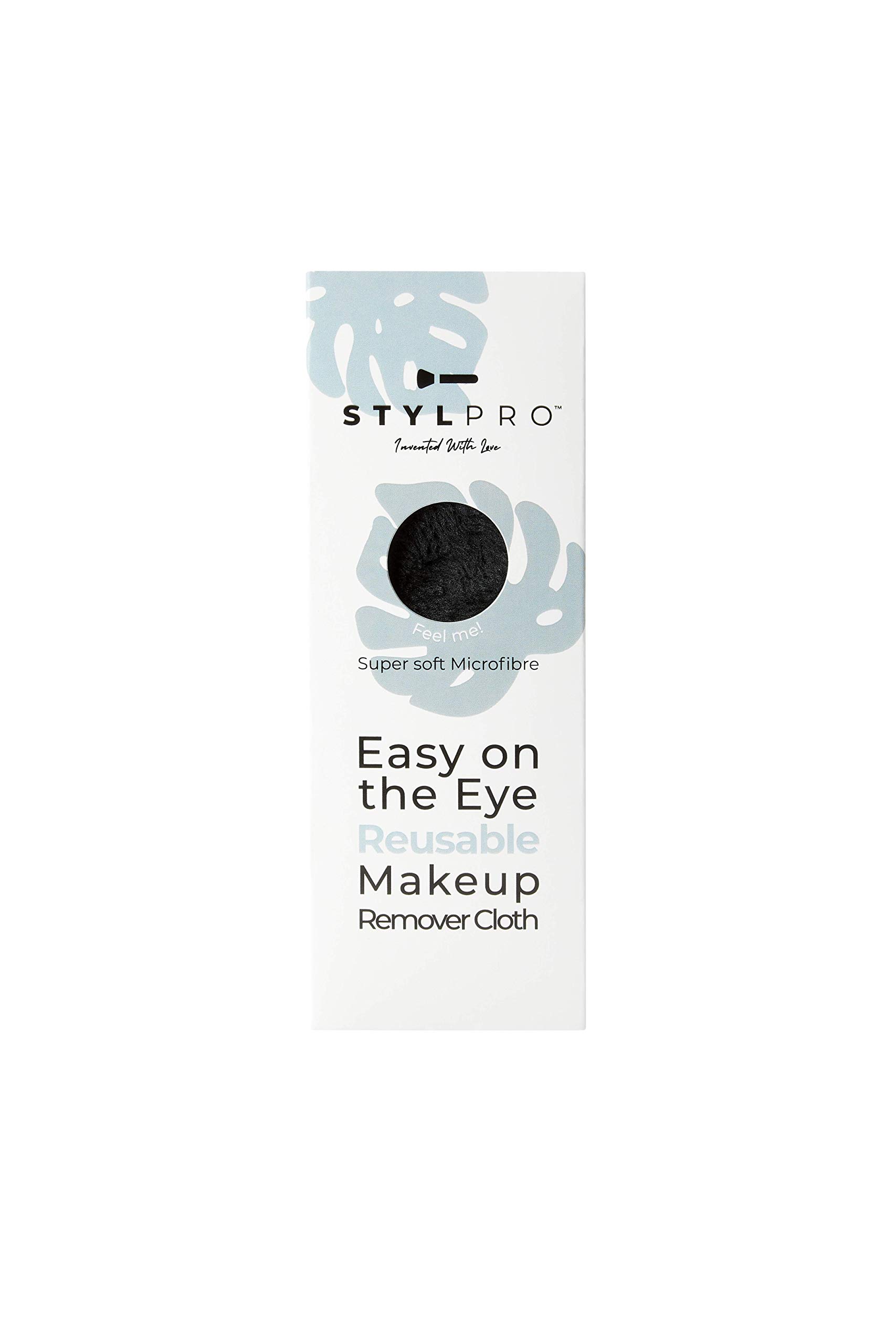 STYLPRO Soft Microfibre Makeup Remover Face Cloth, Reusable, Machine Washable, Removes All Makeup & Waterproof Mascara with Cleanser, Cleansing Flannel, Perfect for Eye Makeup Removal, Eco-Friendly
