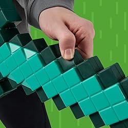 NERF Minecraft Sword Dart Blaster, Pull Back