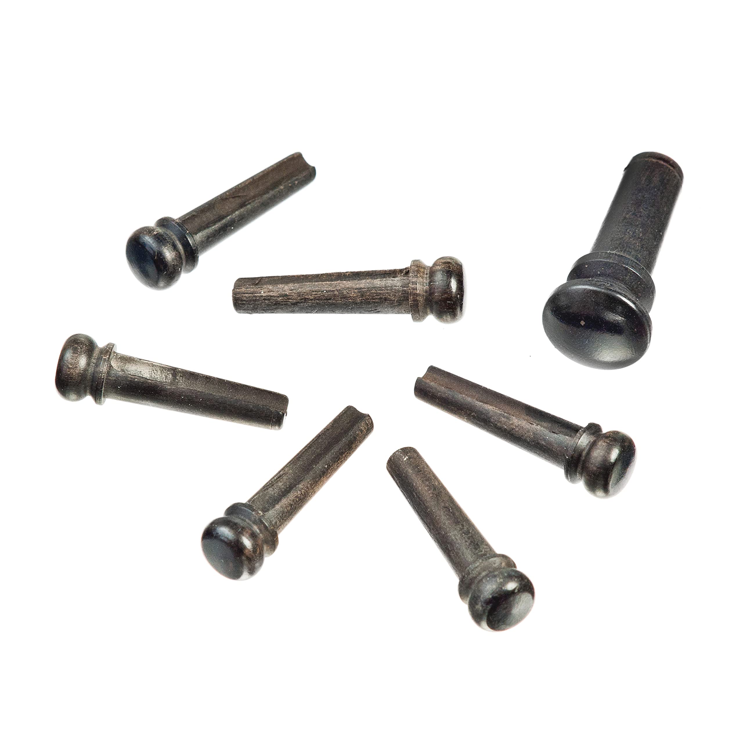 Planet Waves PWPS1 Ebony Bridge Pins with End Pin Set Ebony