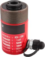 Walfront 14T Hydraulic Cylinder RCH-1050 Hollow Hole Plunger Ram 50mm Stroke view 1