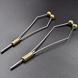 PHECDA PROFLY 2 Sizes Bullet Head Round Brass Feet