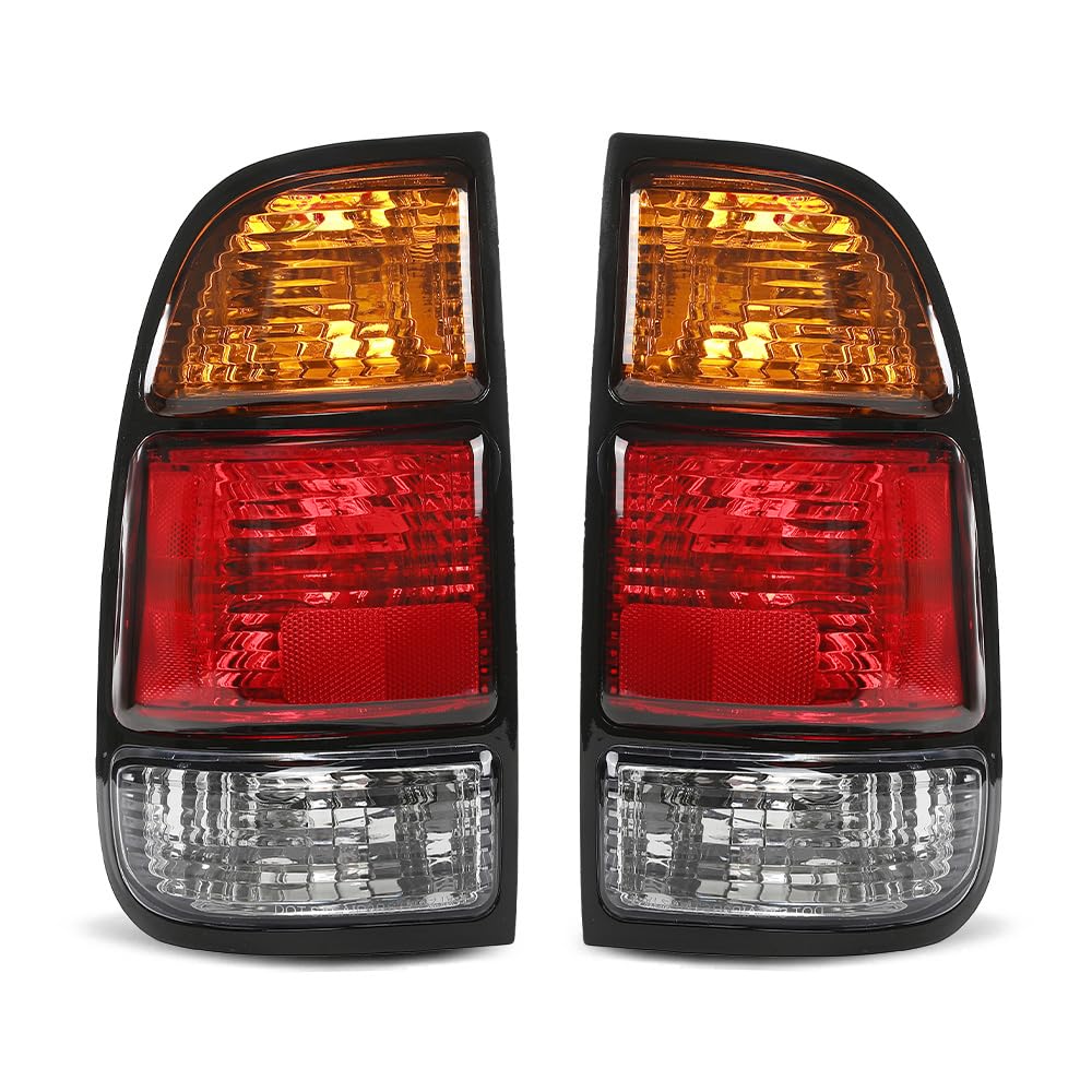 Photo 1 of G-PLUS Rear Tail Lights Assembly w/Wiring Harness,Compatible with Toyota Tundra Regular Cab & Access Cab 2000-2006,NOT Fit 4-Door Double Cab Models Faros Traseros Left & Right Luces Traseras