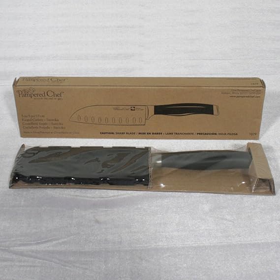 Pampered Chef Santoku 5" Cutlery Knife 1079
