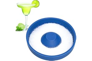 Kamehame Salt Rimmer for Cocktails, Silicone Margarita Salt Rimmer, Glass Rimmer, Bar Salt and Sugar Rimmer For Wide Glasses 