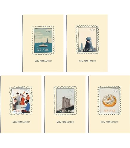 Amazon.com : Greetings From New York Postcards Set of 24 Identical