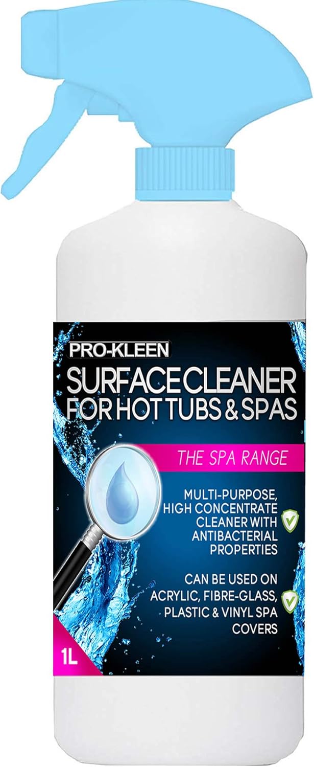 ProKleen Antibacterial Hot Tub & Spa Surface Cleaner Spray Removes