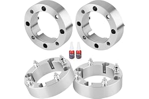 FLYCLE 2'' 4x137 Wheel Spacers for 2017-2025 Can-Am Maverick X3, 4x137mm Wheel Spacer with 12x1.5 Studs & 110mm Bore for 2019-2025 Talon 1000R 1000X, 2016-2024 Pioneer 1000