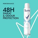 Sure Cotton Dry Anti-Perspirant Deodorant Spray Women 6x 150ml 48hr Protection view 5