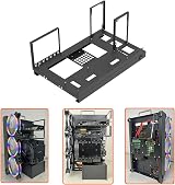 KieTeiiK GPU Aluminum Open Air Mining Rig Frame Computer Miner Case Rack view 2