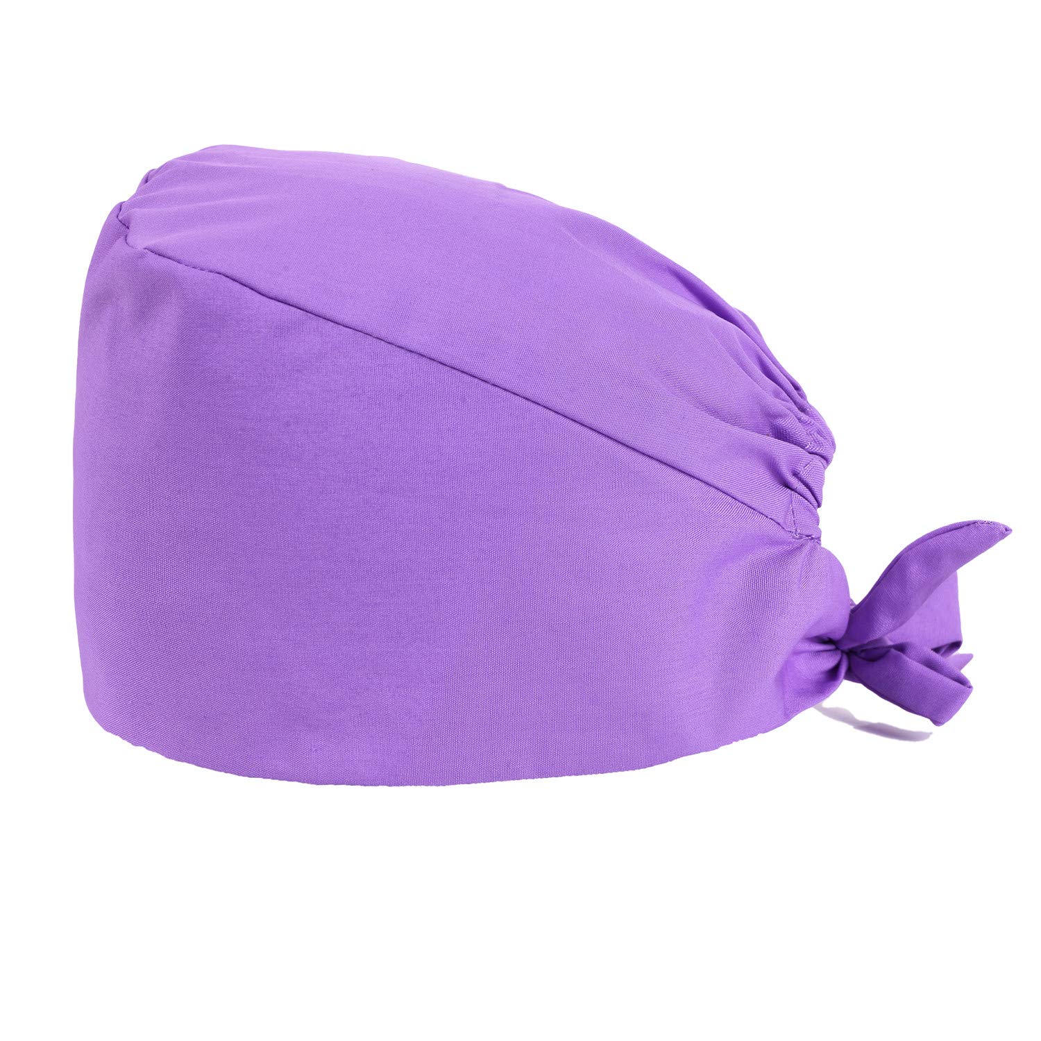MISEMIYA - Surgical Cap Adjustable Sanitary Cap - Sweat-Absorbent Strip on The Forehead - ref. 9001 - Lilac, Pack* 1 Pcs