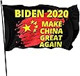 YANGTT Biden 2020 Make China Great Again Political 3x5 Foot Flags Garden Flags,American Flag Patriotic Outdoor Decoration