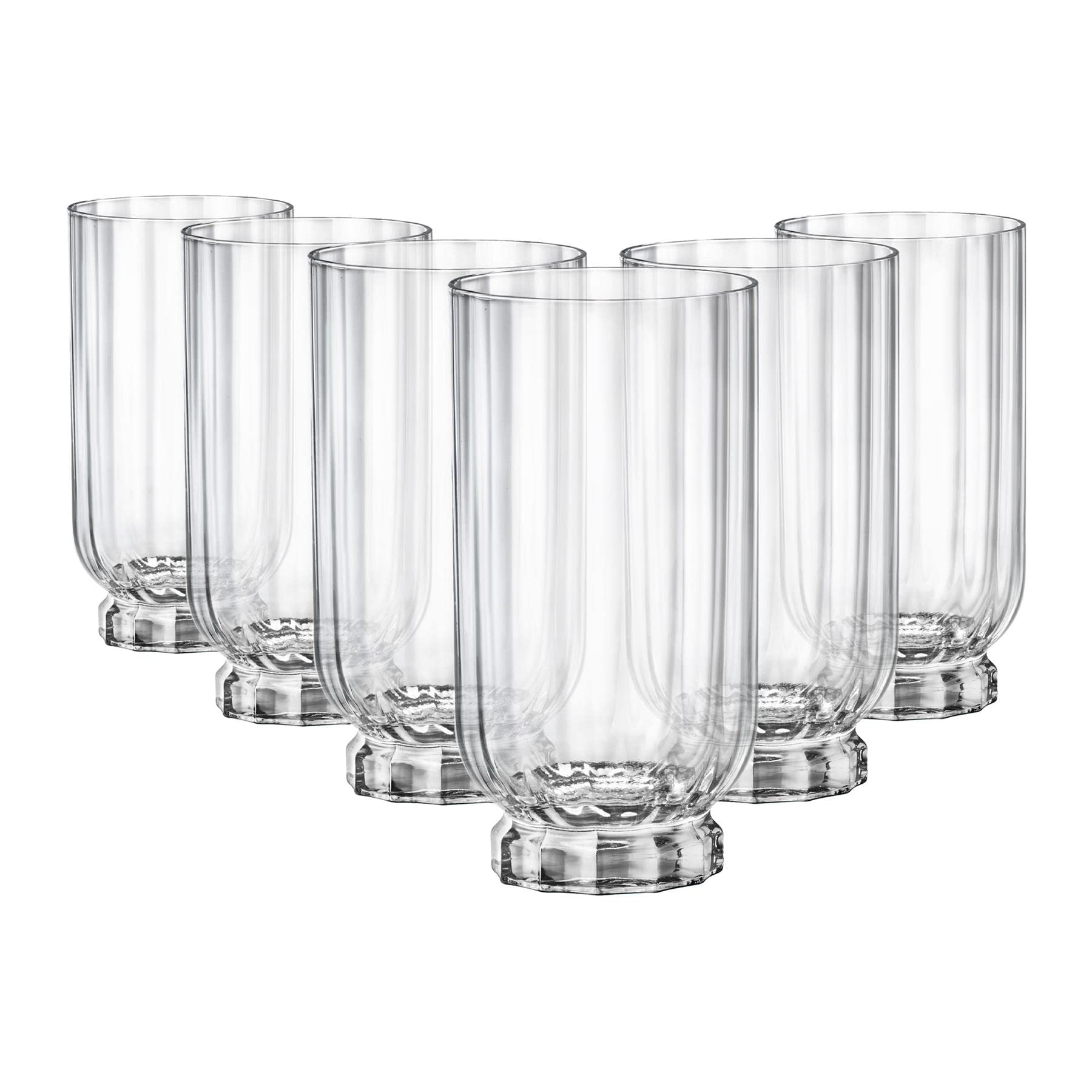 Rocco Bormioli Bormioli Rocco Florian 1840243 Glass Set 43 cl Transparent