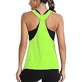 ICTIVE Workout Tops for Women Sleeveless Open Back Muscle Racerback Exercise Tank Shirts