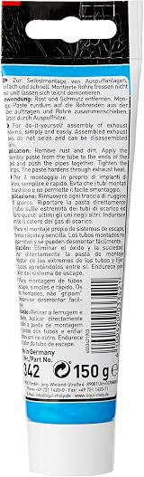 LIQUI MOLY Exhaust Assembly Paste 150 g Blue Farblos 3342 view 2