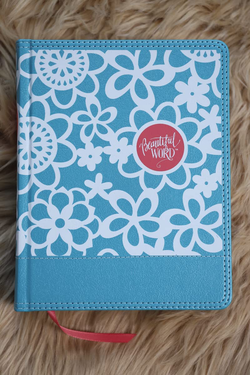 NIV, Beautiful Word Coloring Bible for Girls, Leathersoft over Board, Teal: Hundreds of Verses to Color NIV, Beautiful Word Coloring Bible for Girls, Leathersoft over Board, Teal: Hundreds of Verses to Color Hardcover