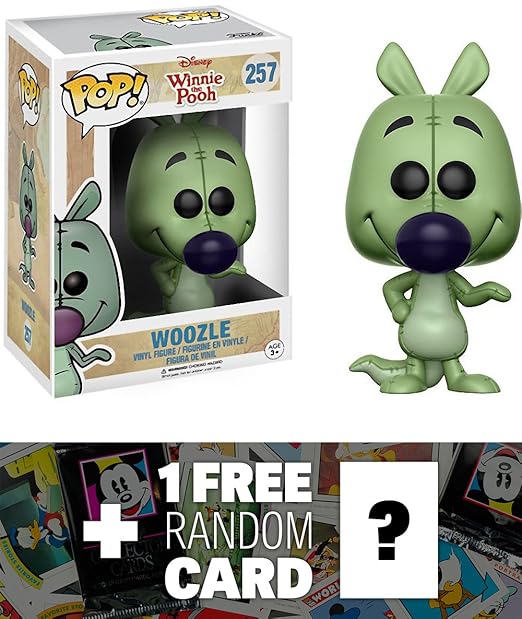 Woozle Funko Pop X Disney Winnie The Pooh Vinyl Figure 1 Free Classic Disney Trading Card Bundle 120050