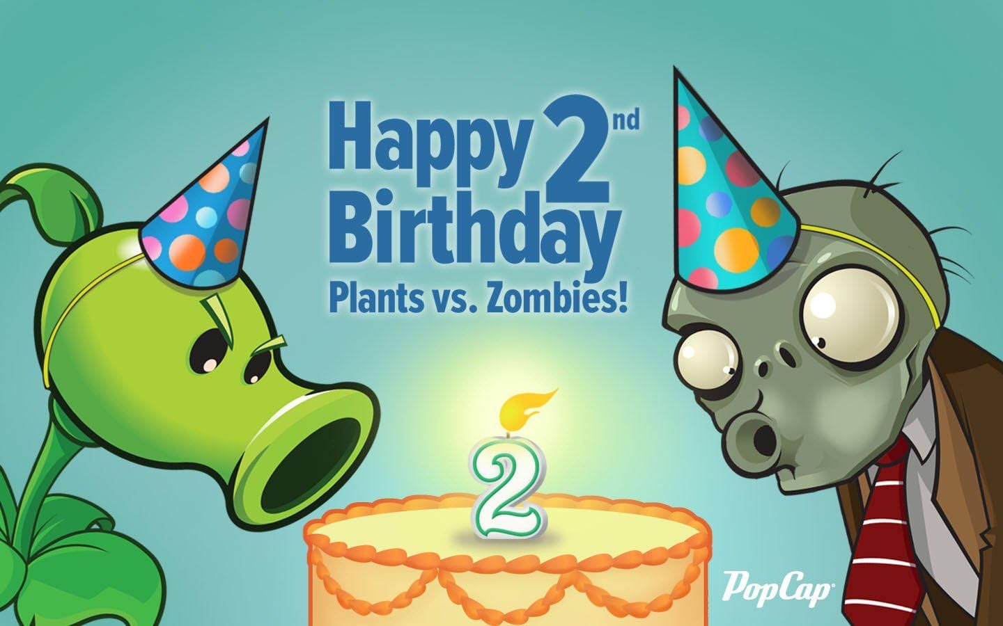 Amazon Com Plants Vs Zombies Pvsz Edible Cake Topper Frosting 1 4