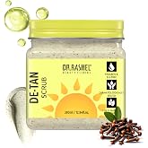 DR.RASHEL De-Tan Body, Face, Hand &amp; Foot Scrub 12.84 Fl Oz Exfoliating Face Wash with Natural Extracts for Tan Removal, Blackhead Remover &amp; Oil Control Cleanser &ndash; Suitable for Most Skin Types - 380ml