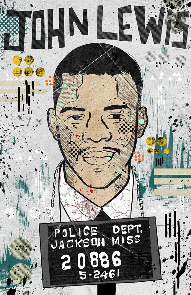 JOHN LEWIS POSTER Limited Edition of 250 Pop Art