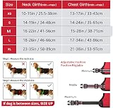 HEELE Dog Harness Medium No Pull Vest Reflective Adjustable Red M view 5