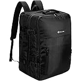 ZORVIC Travel Laptop Backpack for Men Women, Carry On Backpack, Airplane Approved Travel Backpack Suitcase, Backpack Waterproof Outdoor Sports
