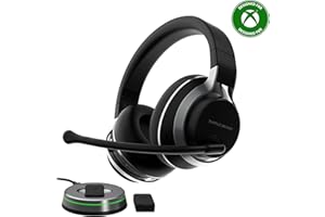 Turtle Beach Stealth Pro Multiplatform Wireless Noise-Cancelling Gaming Headset for Xbox Series X|S, Xbox One, PS5, PS4, PC, Mac, Mobile – Swappable Batteries – Black