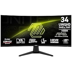 MSI MAG 346CQ 34-inch 3440 x 1440 (UWQHD) Gaming